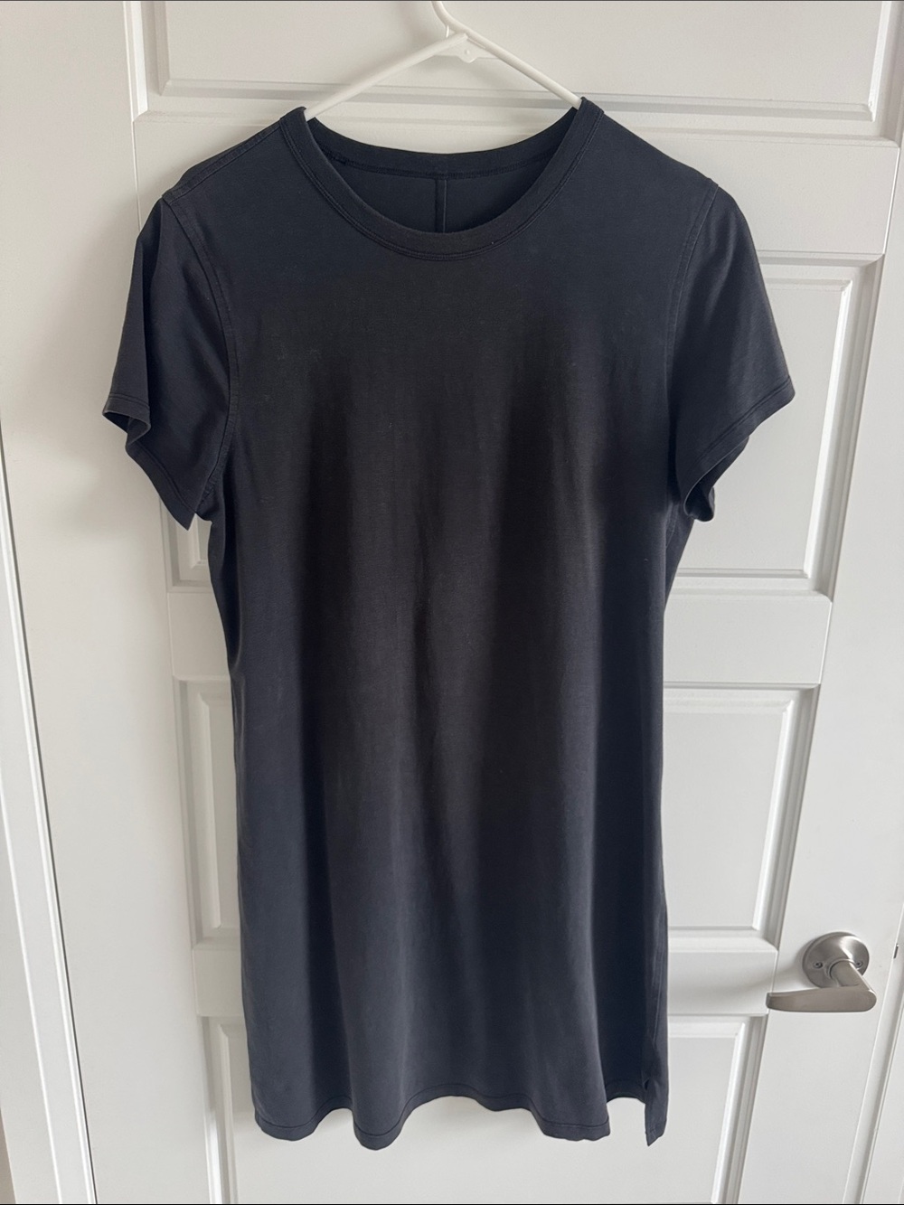 Lululemon Black Crewneck Women’s Tee Dress
